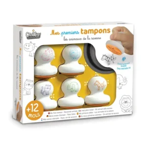 Mes premiers tampons "Animaux de la savane"