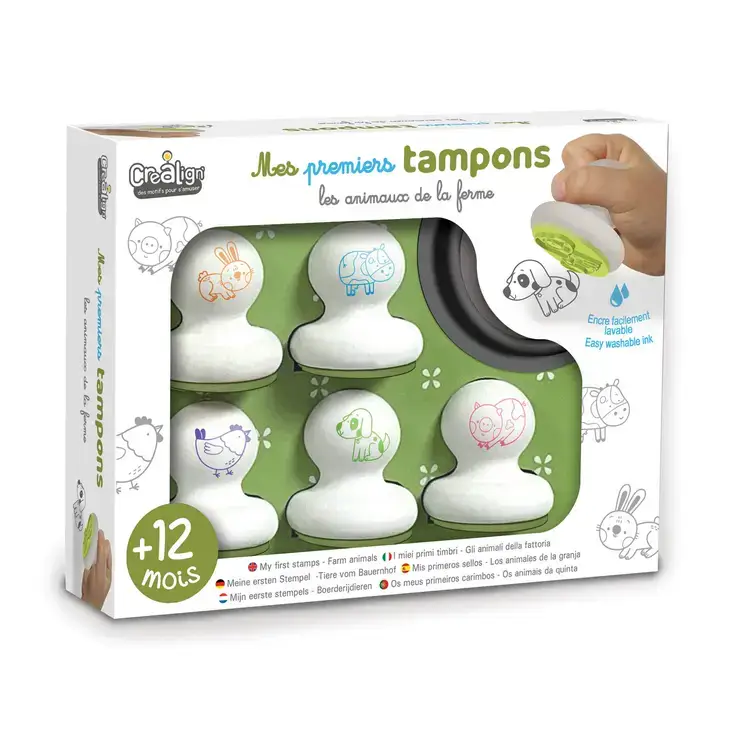 Mes premiers tampons "Animaux de la ferme"