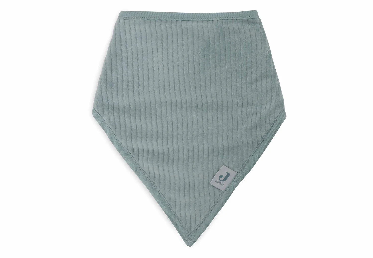 Bavoir Bandana - Velvet Rib - 2 Unités Sea Green – Image 2