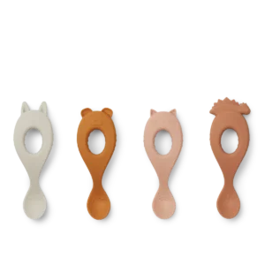 Lot de 4 cuillères en silicone Liva