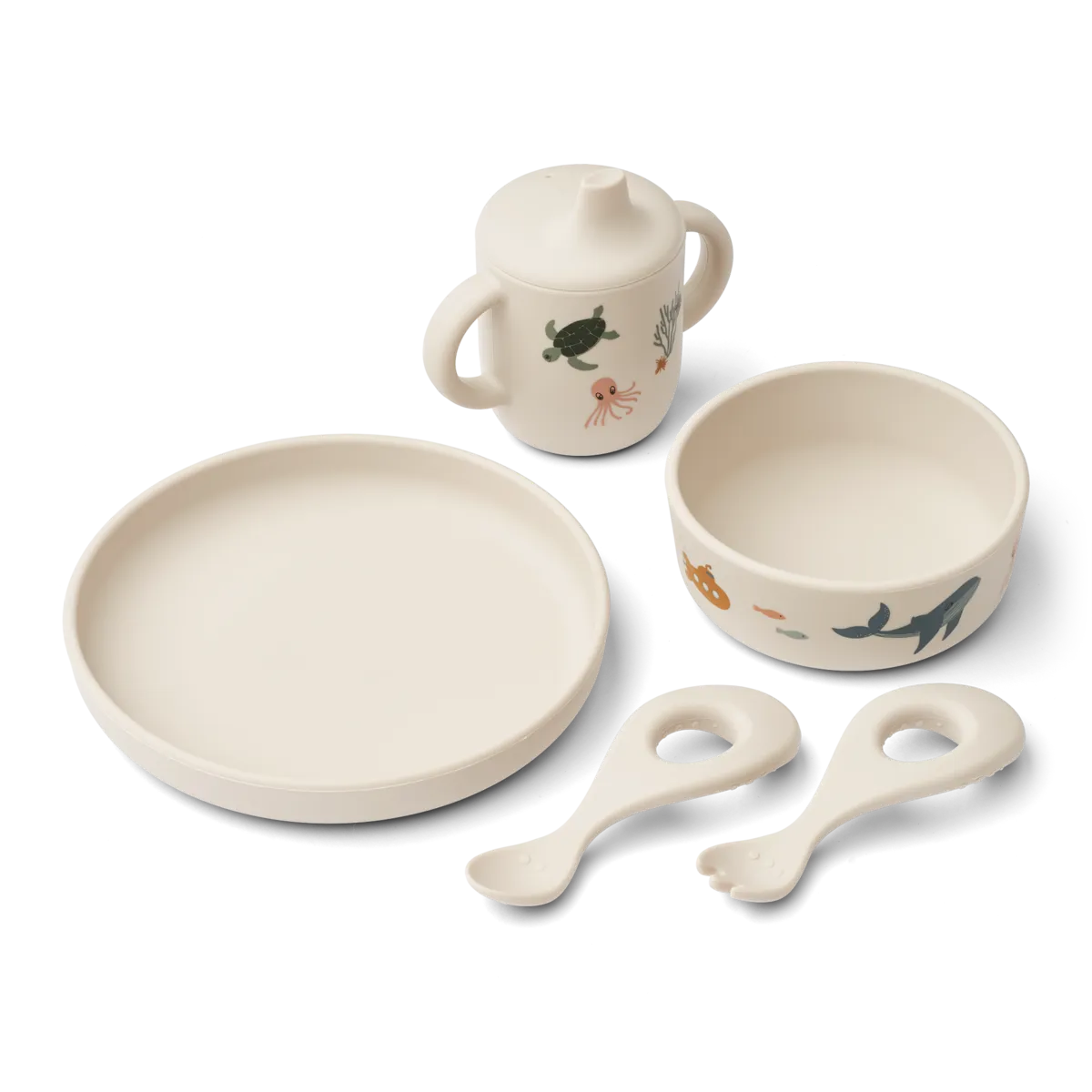 Set de Vaisselle Bébé Imprimée Ryle