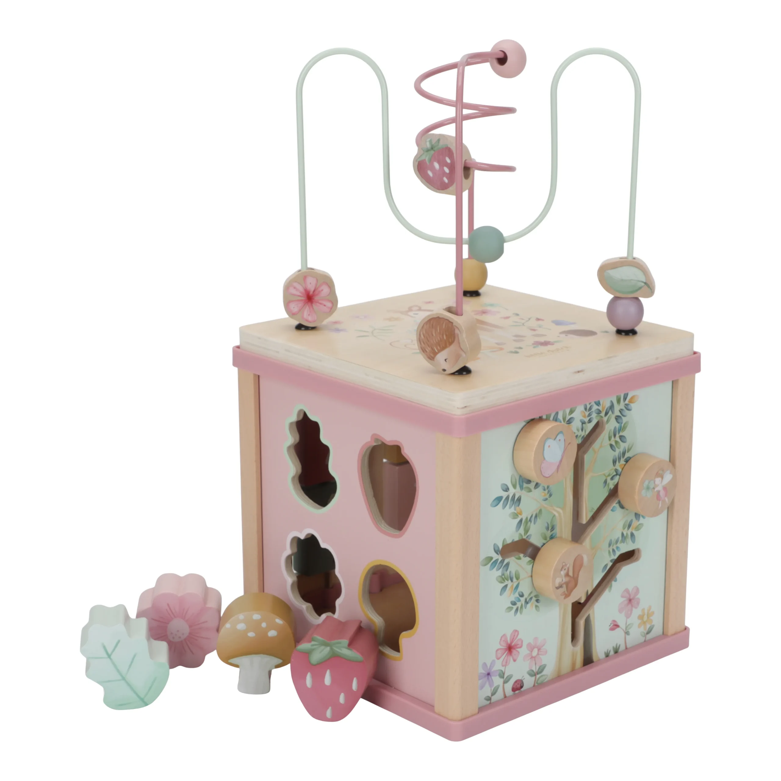 Cube d'activités en bois FSC - Fairy Garden