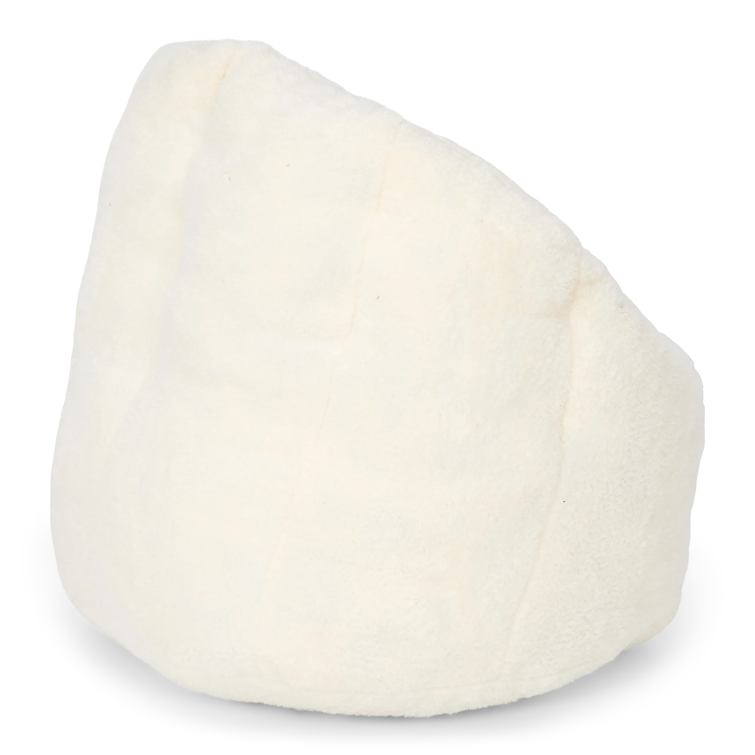 Pouf bouclette - Blanc – Image 2