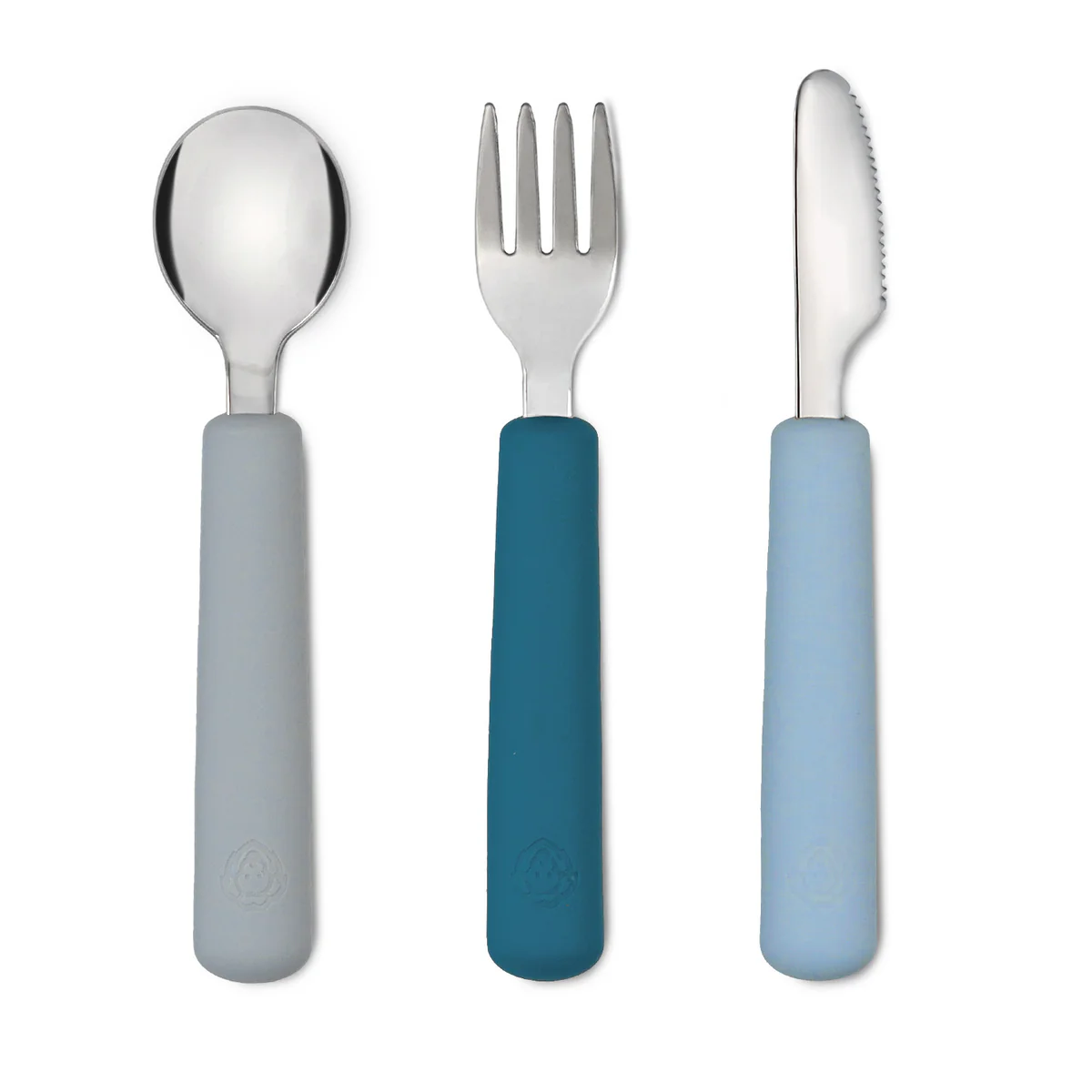 Ensemble de couverts fourchette/cuillère/couteau - (Gris Perle/Bleu nuit/Bleu clair) - SOINA