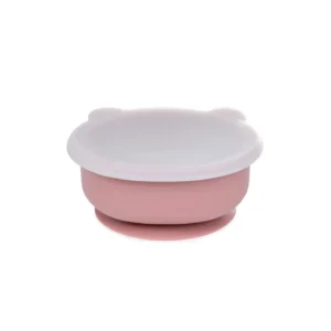Petit Bol Ours avec couvercle - (Rose Antique) - SOINA
