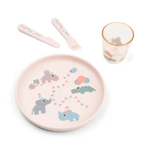 Coffret repas pour célébration - Rose