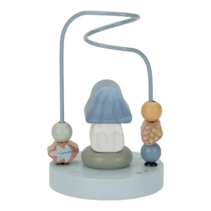 Petit boulier spirale champignon en bois FSC - Forest Friends