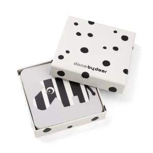 Cartes de contraste pour bébé - amis cerfs