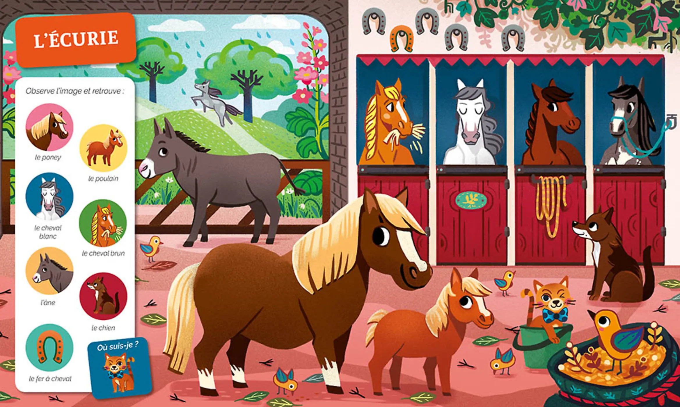 Livre Cherche et trouve des tout petits - A la ferme – Image 3