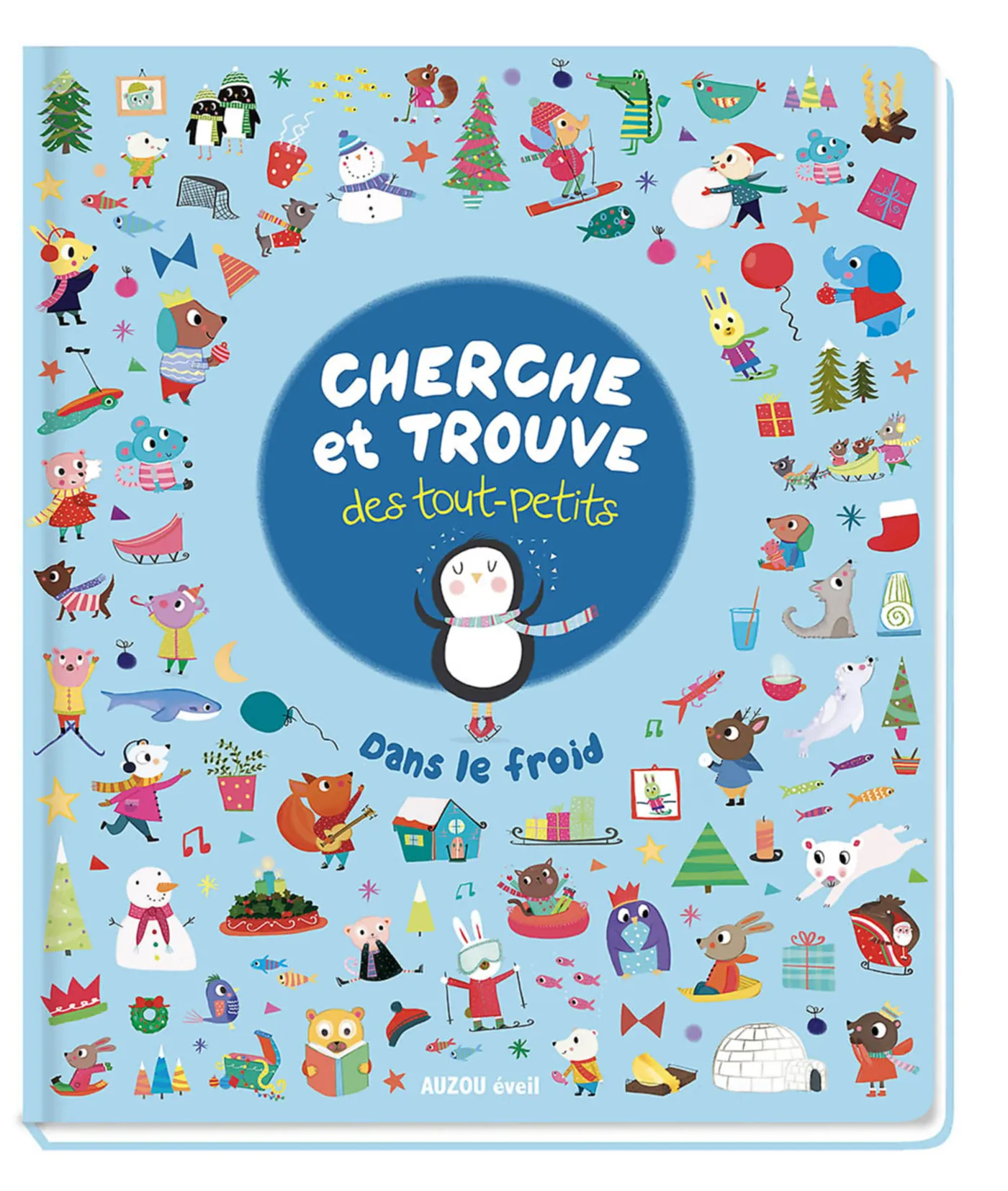 Livre CHERCHE et TROUVE des tout petits - Dans le froid