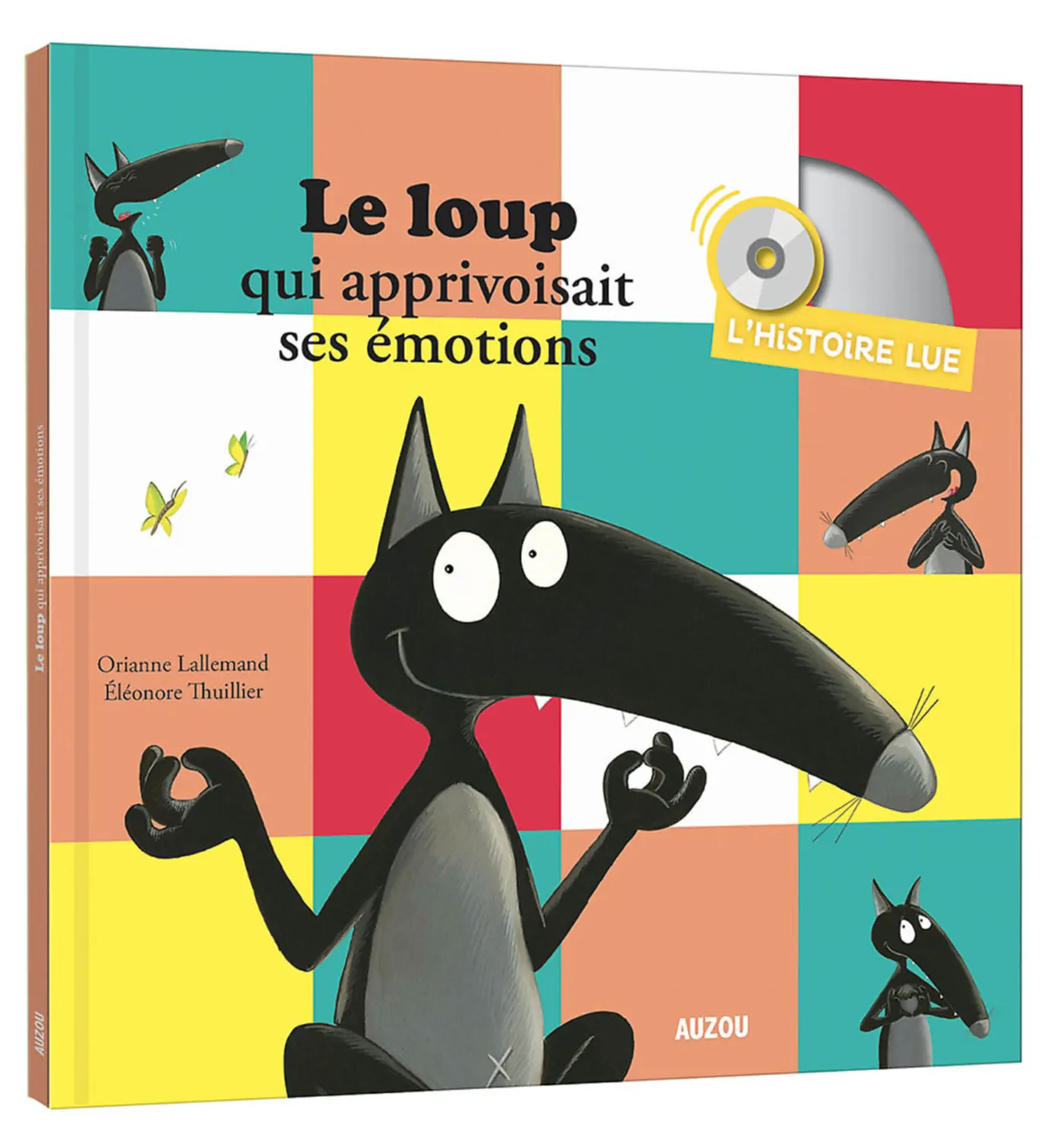 Livre Histoire Lue - Le Loup qui apprivoisait ses émotions