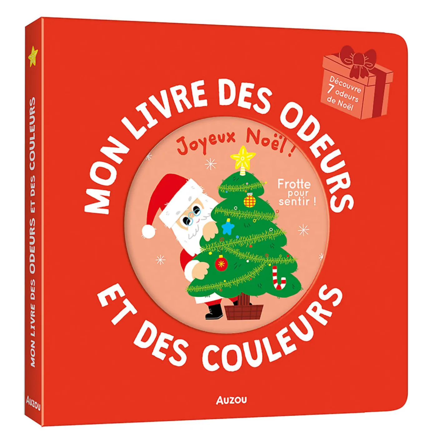 Livre Mon livre des Odeurs et des couleurs - Joyeux Noël !