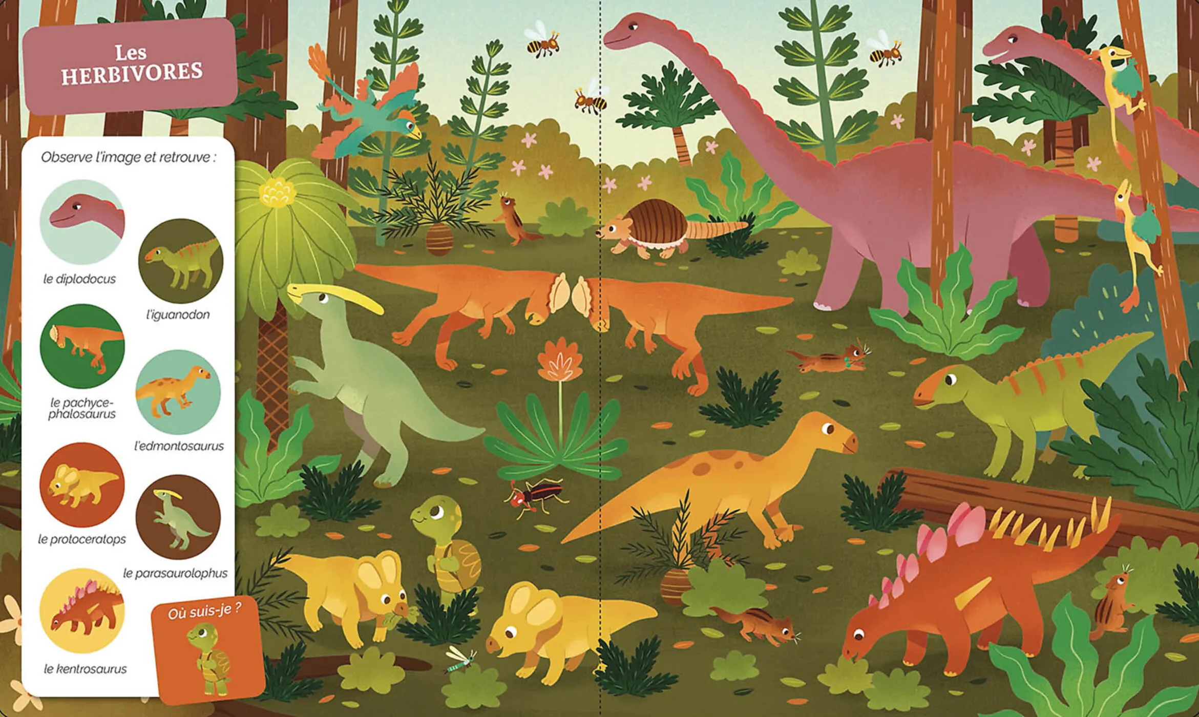 Livre Cherche et trouve des tout petits - Les dinosaures – Image 3