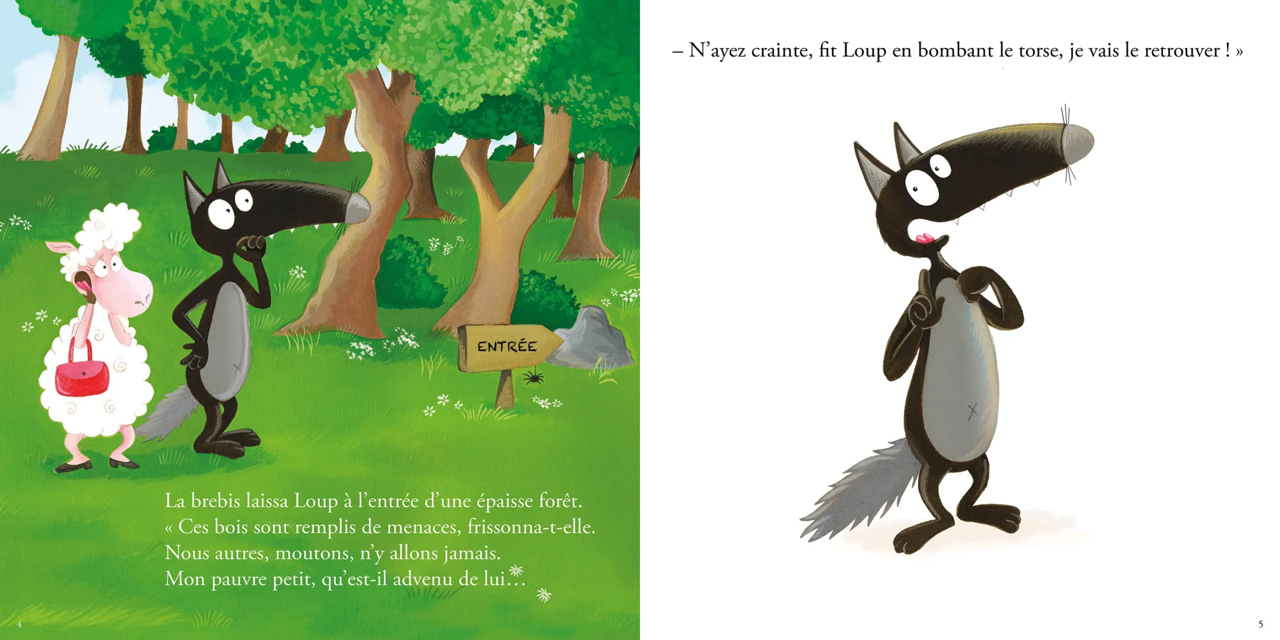 Livre - Le Loup qui sauvait les animaux – Image 2