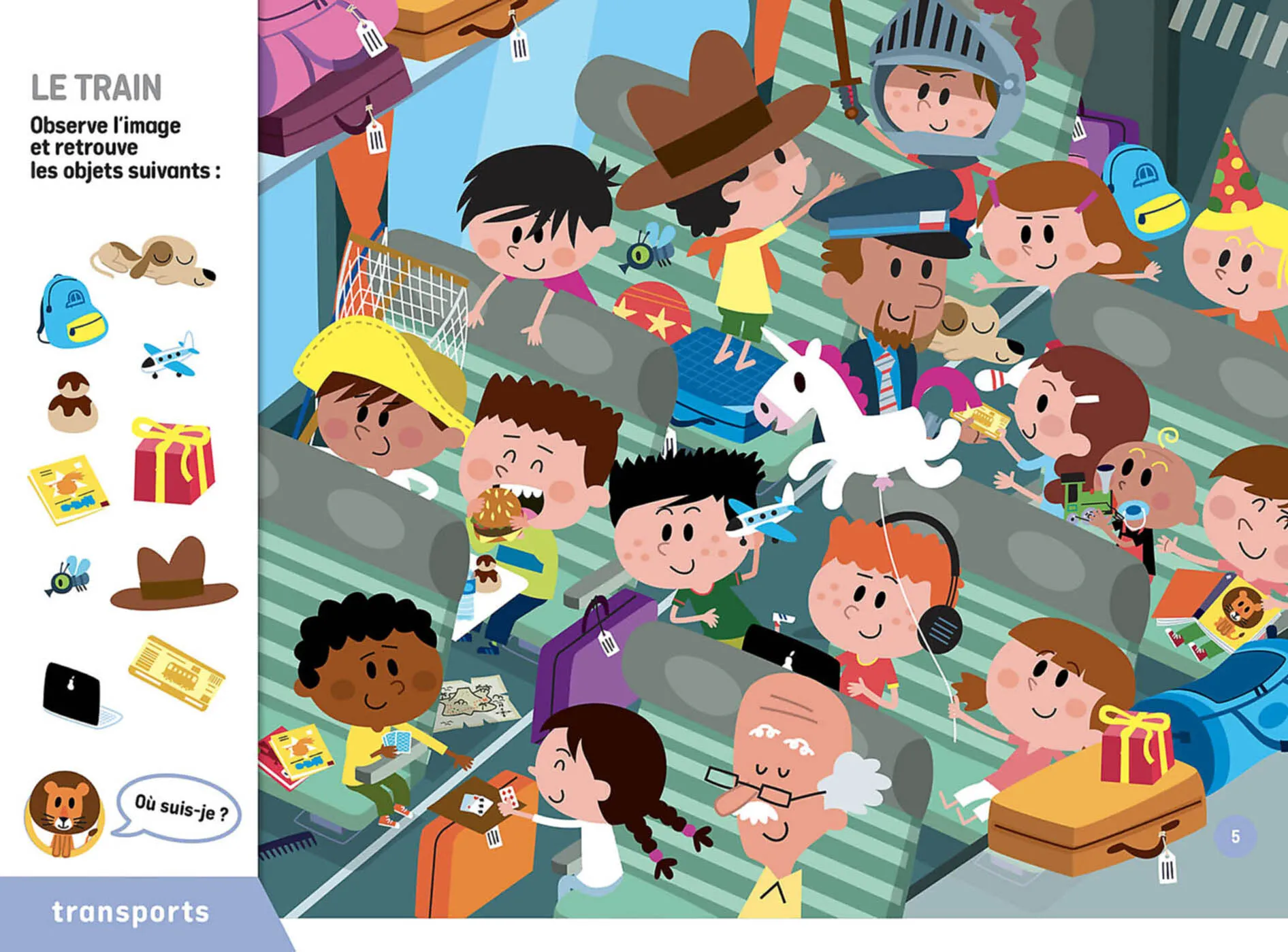 Livre Cherche et trouve des tout petits - En Voyage – Image 3