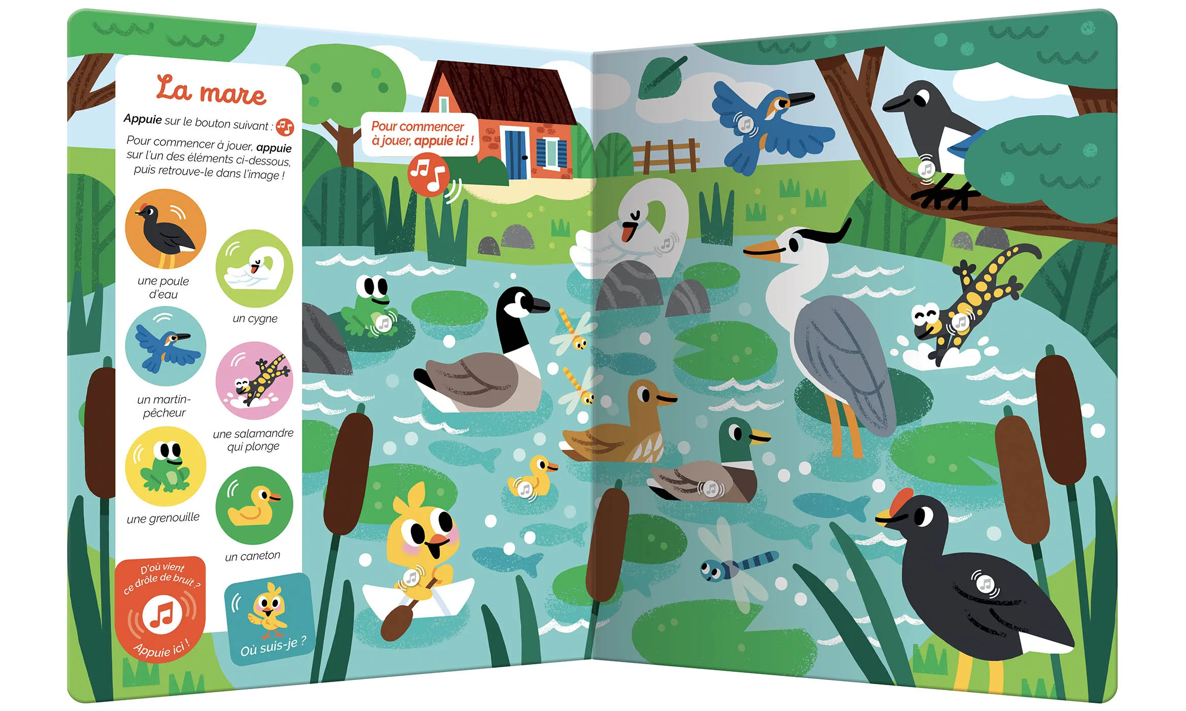 Livre Cherche et trouve des tout petits sonore - La Ferme – Image 2