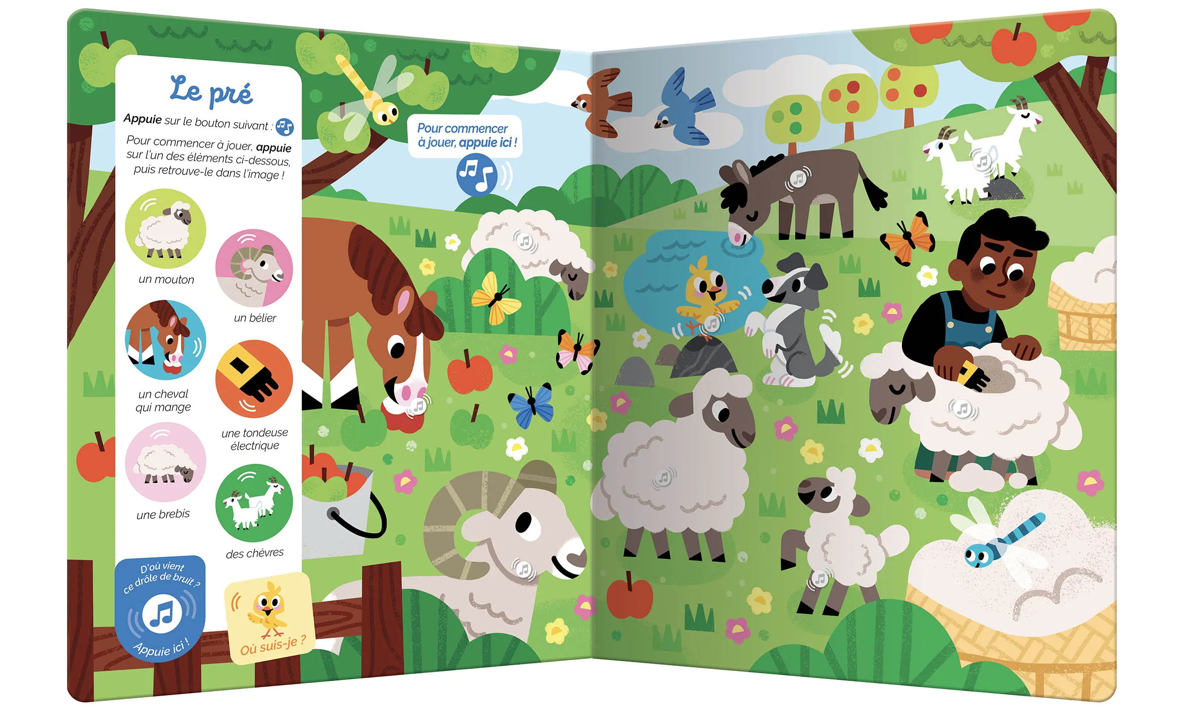 Livre Cherche et trouve des tout petits sonore - La Ferme – Image 3