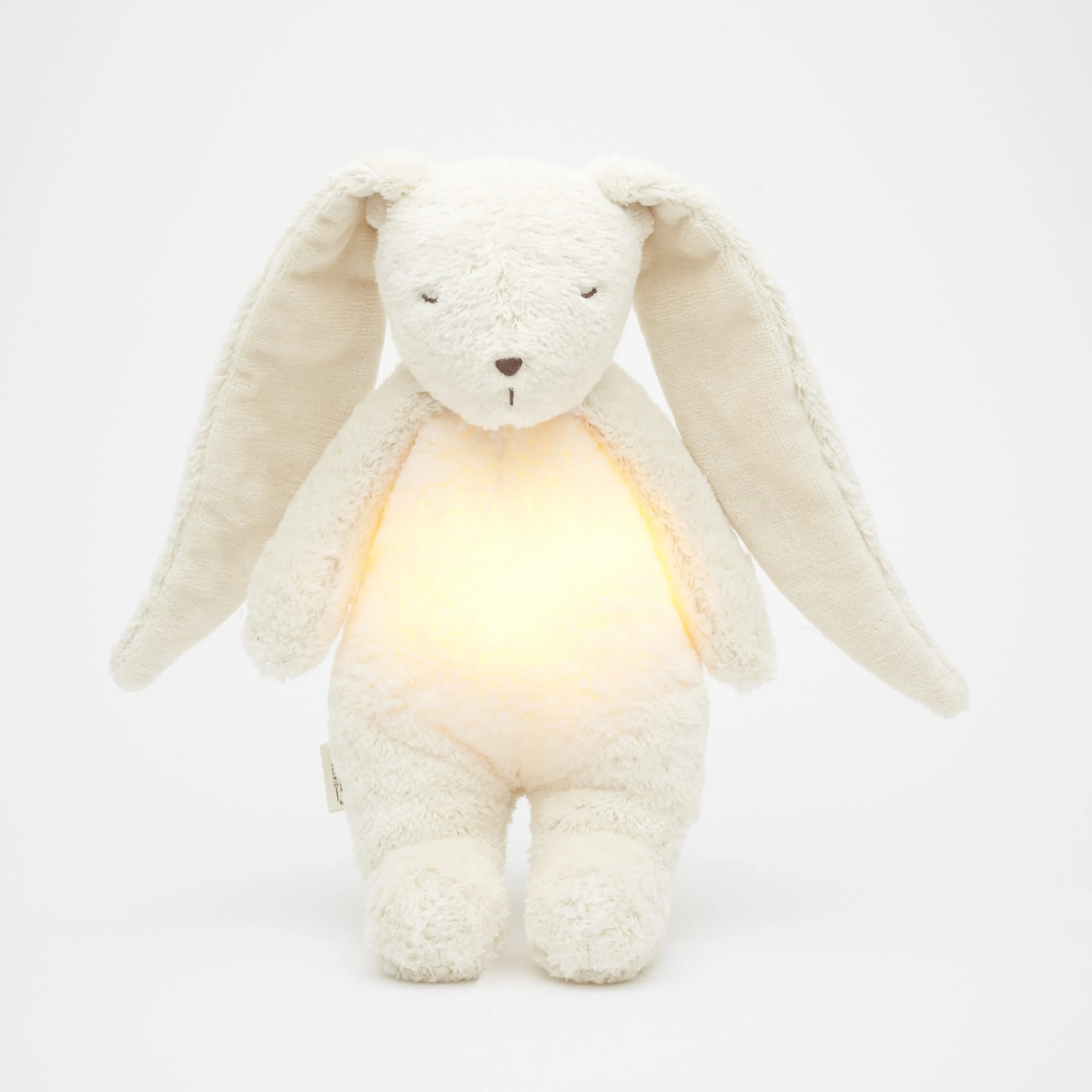Moonie – Lapin nature bio avec sons et lumières blanc polaire