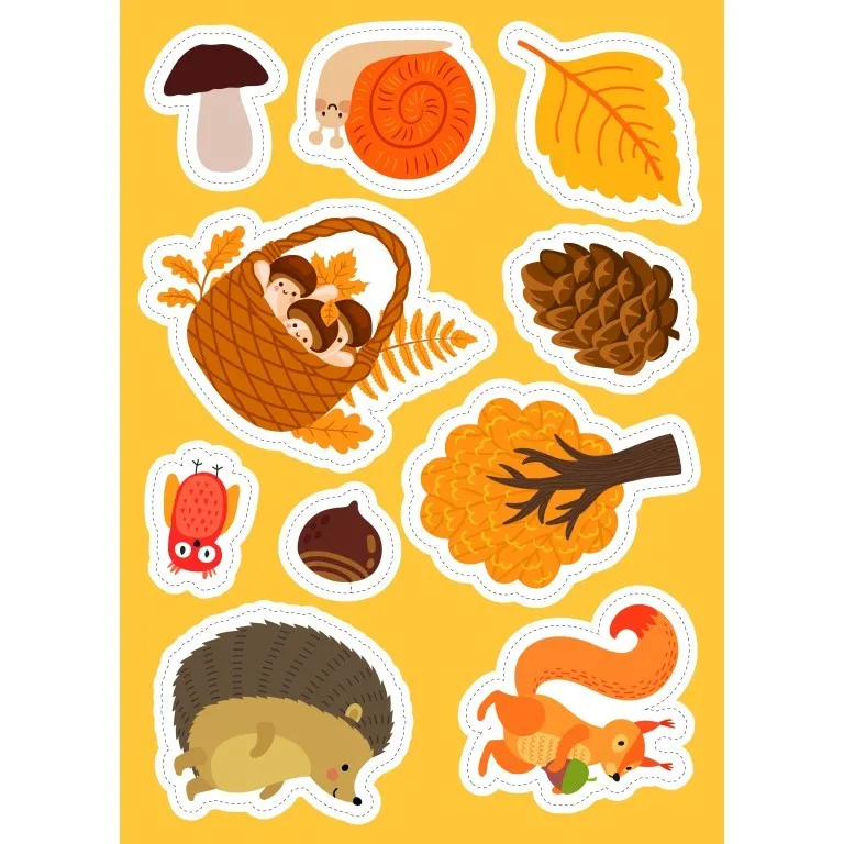 Livres d'activités et Stickers - L'automne – Image 3