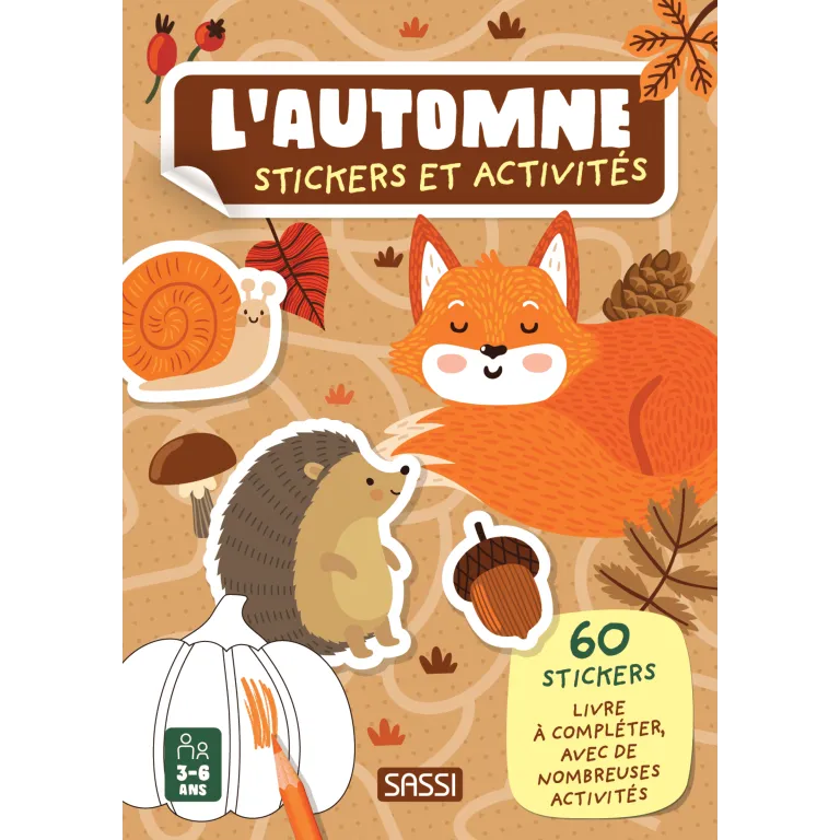 Livres d'activités et Stickers - L'automne