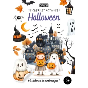 Livre Stickers et Activités - Halloween