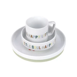 Coffret repas en porcelaine Enfants - Happy Fruits, Citron Cerise
