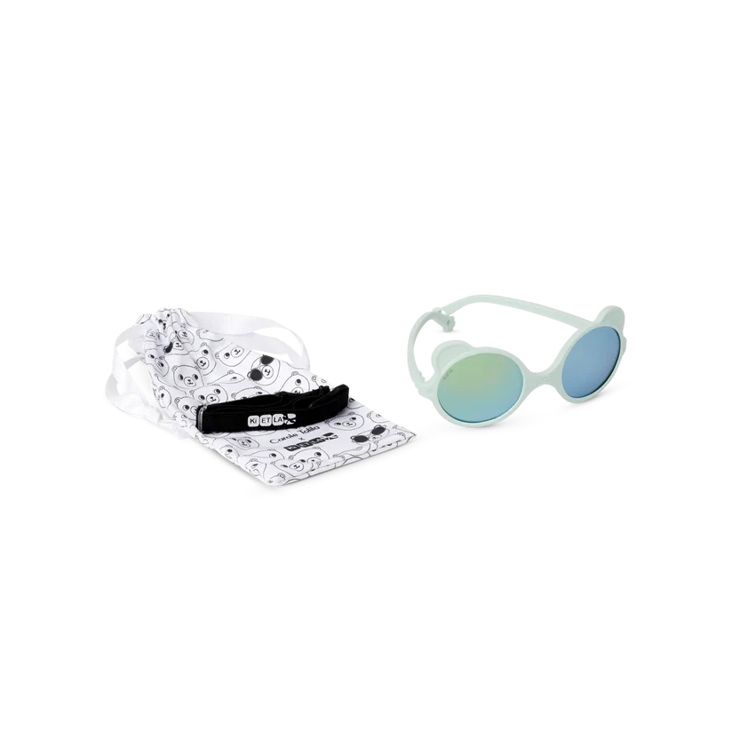 Lunettes de soleil Ours - Vert Amande – Image 4