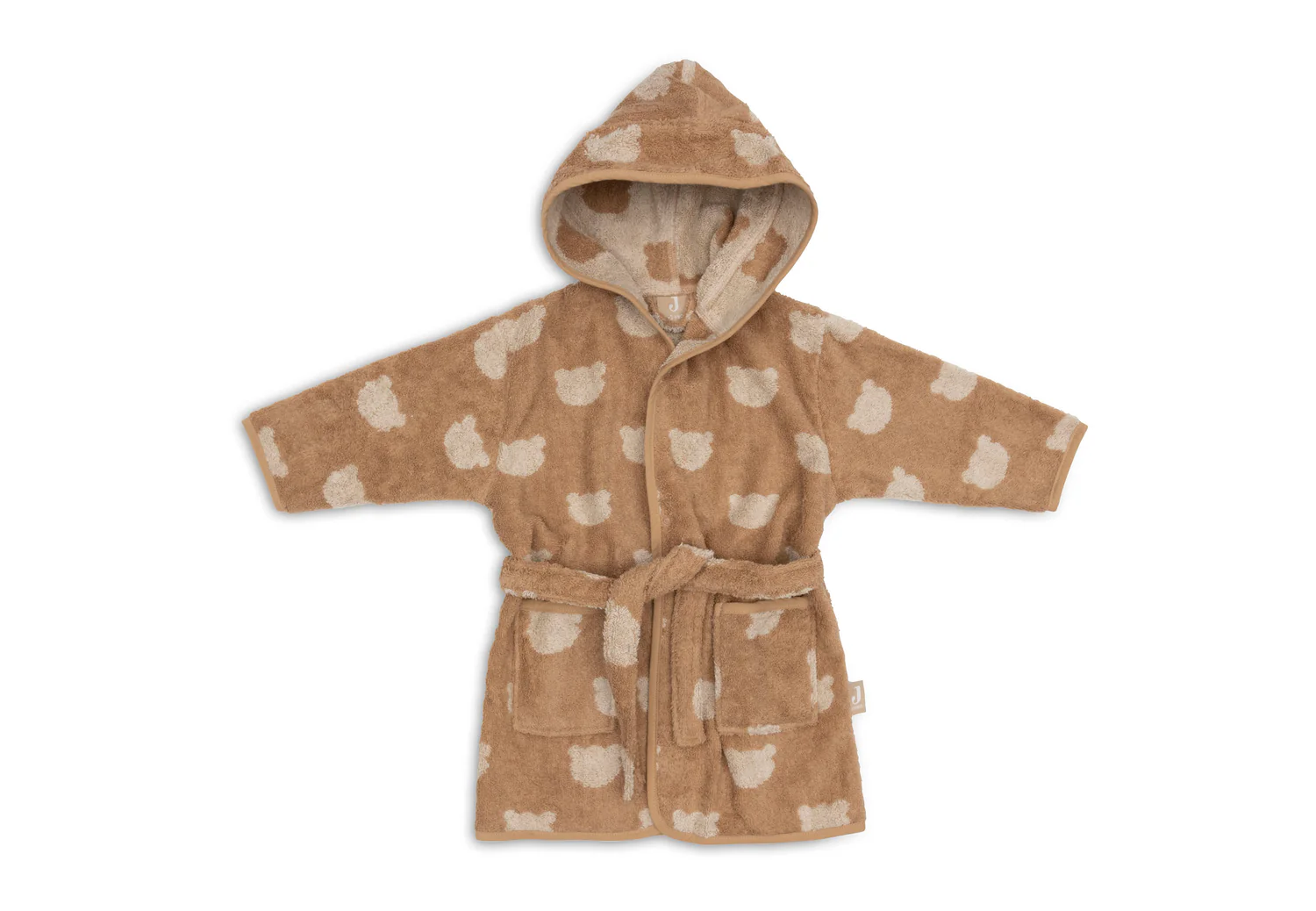 Peignoir de Bébé - Jacquard Teddy Bear Biscuit