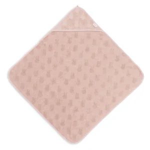 Cape de Bain Éponge 75x75cm - Miffy Rose