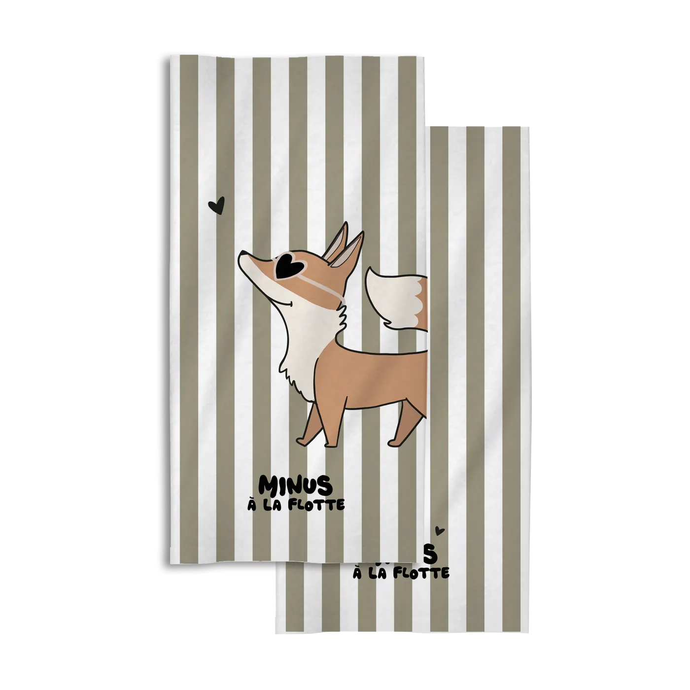Serviette Minus - Renard