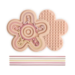 Jouets sensoriels en silicone - Fleur - Mushie
