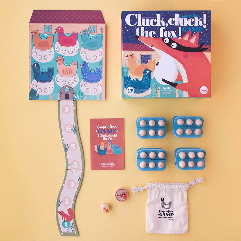 Jeu - CLUCK,CLUCK! THE FOX! Format Familial – Image 2