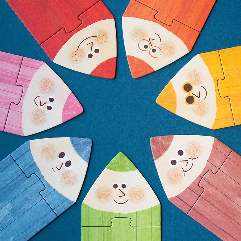 Puzzle - MY COLOURS Blue – Image 4
