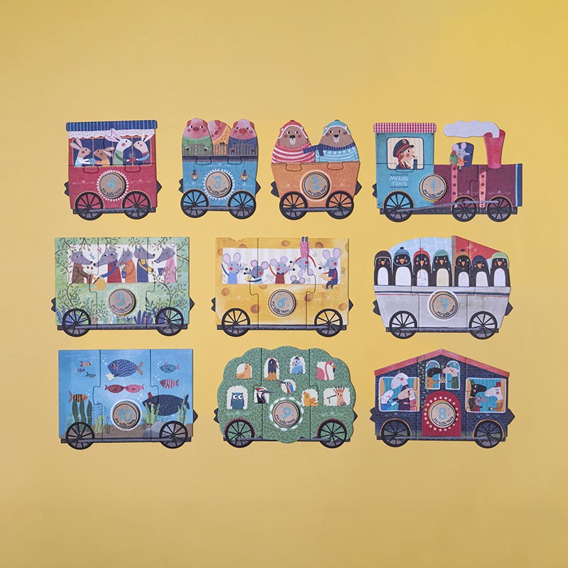 Puzzle - MY LITTLE TRAIN – Image 2