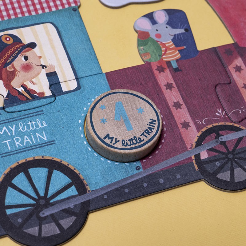 Puzzle - MY LITTLE TRAIN – Image 3